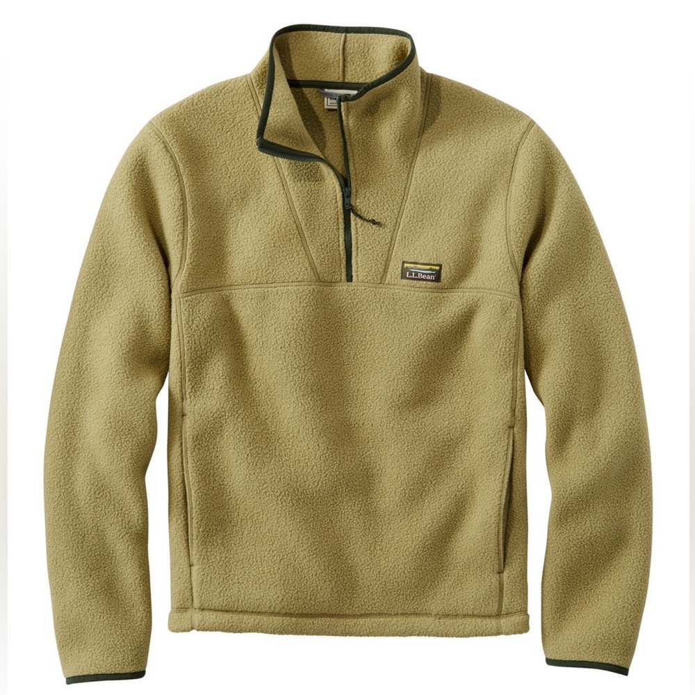L.L. Bean Men’s Katahdin Fleece Pullover (brand new)